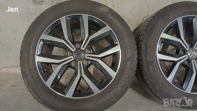 Оригинални 17-ски Nivelles с летни гуми за VW Passat B8, снимка 4 - Гуми и джанти - 54960945
