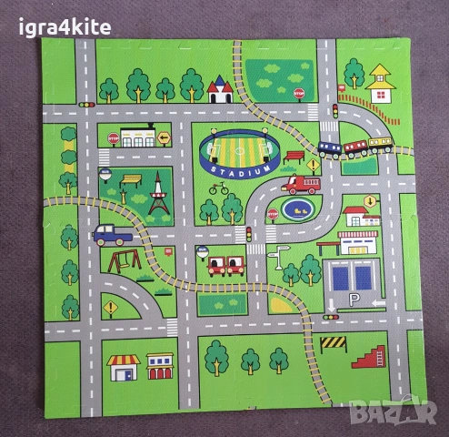  Качествени Постелки - Пъзел Килимче EVA 4 х 60см. в комплект | 120 х 120 | 60 x 240 |