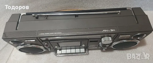 Заявен.Sanwa 7096 Stereo Radio Cassette Recorder , снимка 9 - Радиокасетофони, транзистори - 55419797