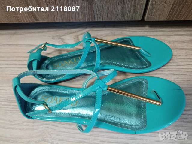 Дамски сандали 40, снимка 2 - Сандали - 55103942