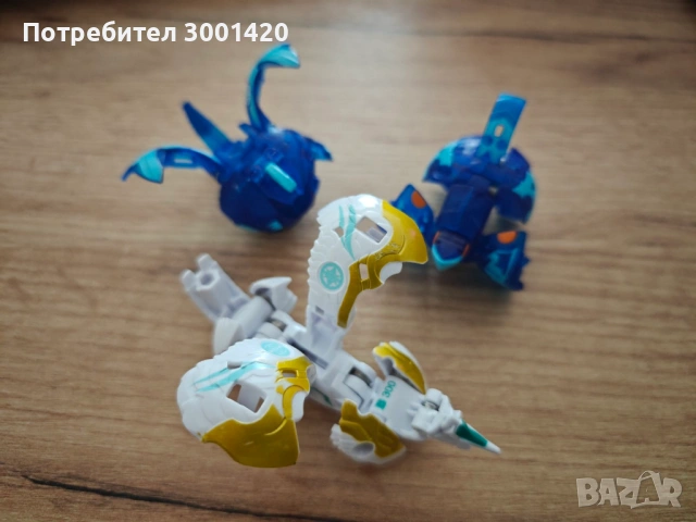 Бакуган топчета - Spin Master Bakugan 3 бр, снимка 8 - Фигурки - 54835825