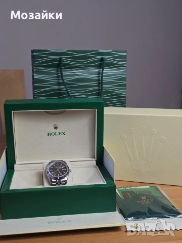 Rolex Datejust 41 mm Fluted Bezel Jubilee Bracelet Rhodium Dial