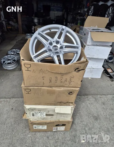 Джанти Borbet 17 цола ,5х112,  7.5j ,et29  Mercedes  Audi  Vw Skoda, снимка 4 - Гуми и джанти - 55560242