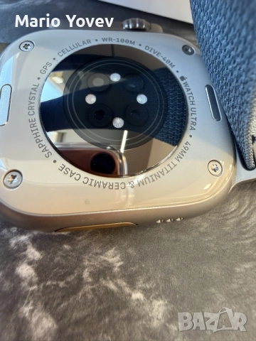 Apple Watch Ultra 3 Natural Titan
Alpine Loop ГАРАНЦИЯ, снимка 8 - Смарт часовници - 55257128