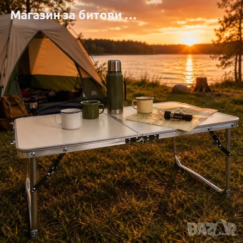 Сгъваема маса само за 19.90, снимка 6 - Градински мебели, декорация  - 55637896