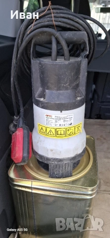Потопяема помпа NAC 750W, снимка 2 - Водни помпи - 54729846