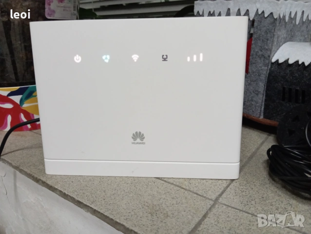 Отключен 4G рутер Huawei със SIM за мобилен интернет  