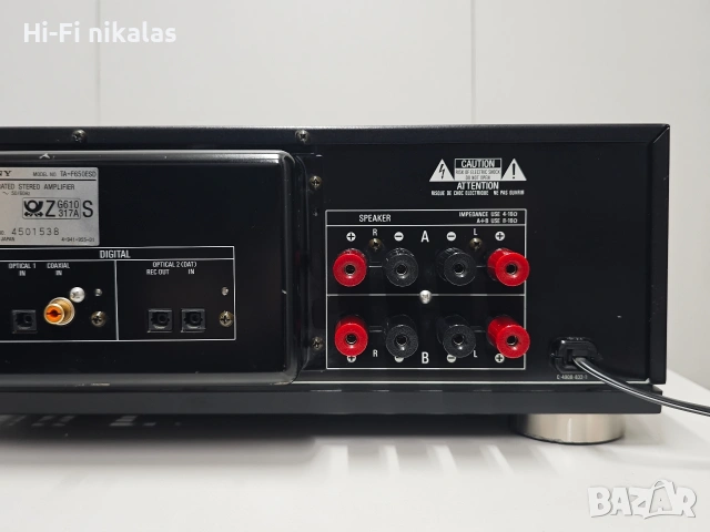 стерео усилвател ретро Hi-Fi SONY TA-F650ESD, снимка 9 - Ресийвъри, усилватели, смесителни пултове - 54739706