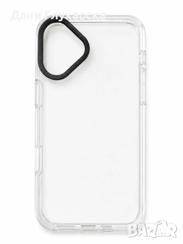 Кейс за iPhone 16 Plus – прозрачен, нов, снимка 3 - Калъфи, кейсове - 54779144