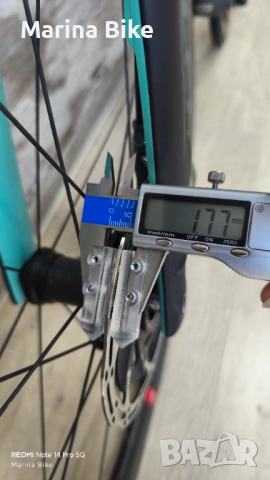 Карбонов шосеен велосипед Bianchi Oltre RC Disc SRAM Red AXS Powermeter Fulcrum Speed 40T | 57, снимка 18 - Велосипеди - 54768791