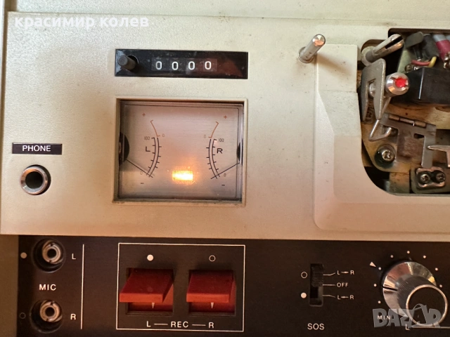 ролков магнетофон "SONY TC-252", снимка 4 - Декове - 54706350