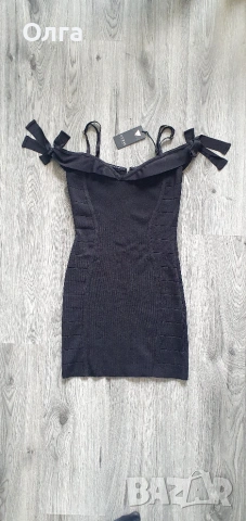 Нова с етикети рокля Guess S размер, снимка 5 - Рокли - 55209333