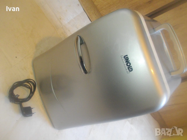 МАКСИ МИНИ ХЛАДИЛНИК 20 ЛИТРА ГОЛЯМ НЕМСКИ ОРИГИНАЛЕН UNOLD ELECTRO РАБОТИ НА 220 И НА 12 ВОЛТА, снимка 3 - Хладилници - 54184356