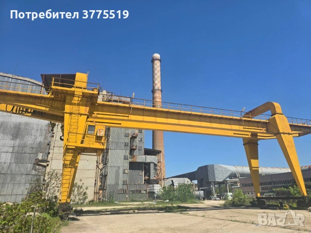 Козлови двугредов кран , снимка 3 - Други машини и части - 54962281