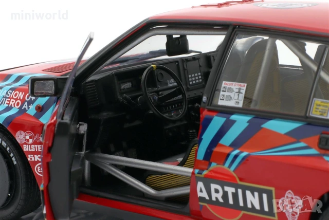 LANCIA Delta HF Integrale n.1 M.Biasion Winner Rallye San Remo 1989 - мащаб 1:18 Solido нов в кутия, снимка 4 - Колекции - 54708863
