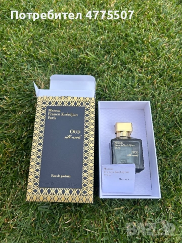 Maison Francis Kurkdjian Oud Silk Mood – оригинален нишов парфюм, снимка 3 - Мъжки парфюми - 53972696