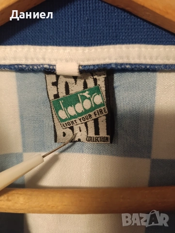 Ретро футболна тениска Diadora , снимка 4 - Футбол - 54359560