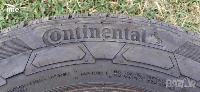 2бр. зимни бусови гуми 215/60R16C 8PR 103/101. Continental VanContact. DOT 3420. 5.5мм дълбочина..., снимка 3 - Гуми и джанти - 55318052