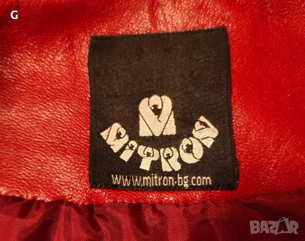 Дамско кожено яке Mitron, снимка 5 - Якета - 55031352