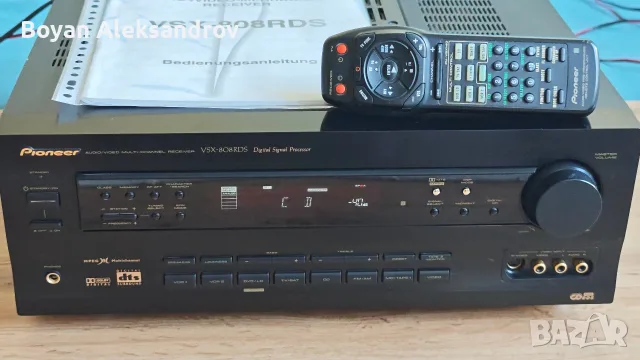 Pioneer VSX-808RDS — Мощен 5-канален Hi-Fi AV Ресивър (с оригинално дистанционно), снимка 6 - Ресийвъри, усилватели, смесителни пултове - 55432928