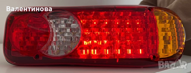 КОМПЛЕКТ LED стоп 5 функции 24V за камион, бус, ремарке (мигач/габарит/мъгла), снимка 4 - Аксесоари и консумативи - 54367047