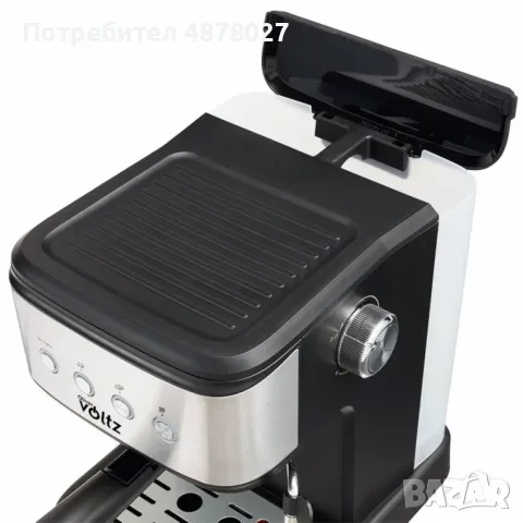 Кафемашина Оliver Voltz OV51171F, 20 бара, 1100W, снимка 2 - Кафемашини - 55545504