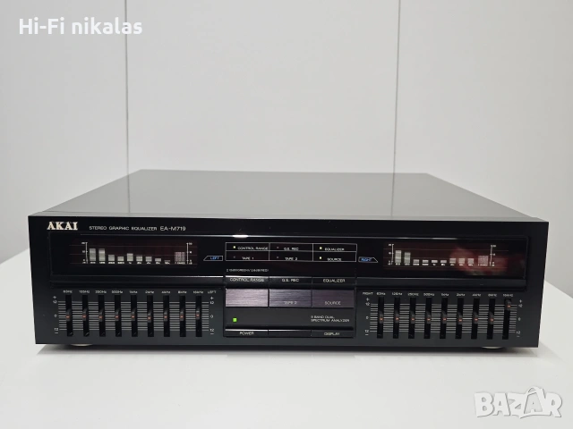 EQ стерео графичен еквалайзер Hi-Fi ретро AKAI EA-M719