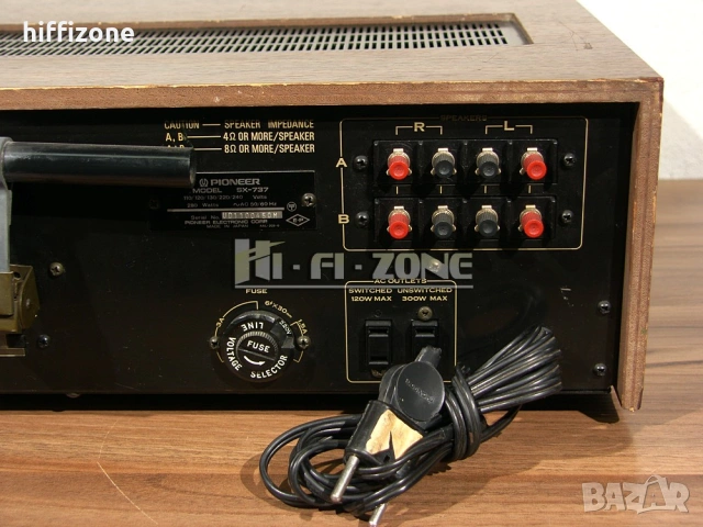 Ресивър  Pioneer sx-737, снимка 8 - Ресийвъри, усилватели, смесителни пултове - 54749371