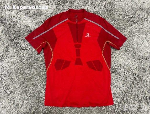 Тениска Salomon Sky HZ, Размер XL, снимка 2 - Тениски - 54458283