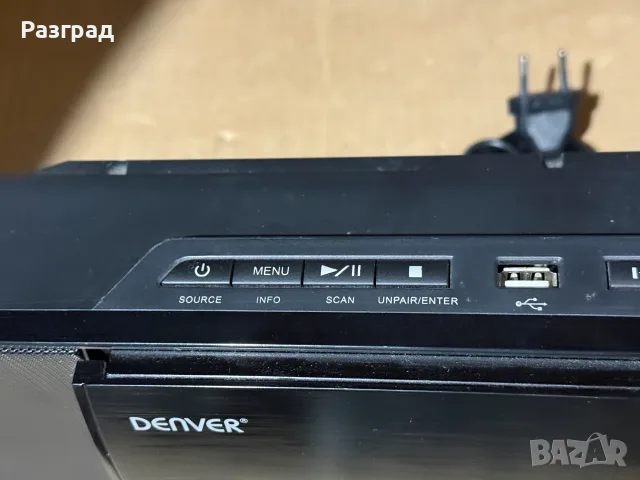 Аудиосистема Denver MC-5230DAB+ CD,USB.RADIO DAB,Bluetooth, снимка 5 - Аудиосистеми - 55337740