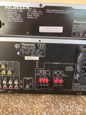 Panasonic SA-HE7 и DVD-RV32, снимка 13 - Аудиосистеми - 54977865