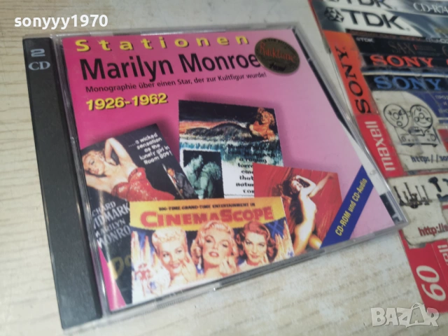 MARILYN MONROE 2CD ВНОС GERMANY 1006260903H2E6R, снимка 4 - CD дискове - 54843051