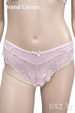 Комплект дамско бельо Hunkemöller в розов цвят – сутиен 70E и бикини M, снимка 5 - Бельо - 54515096