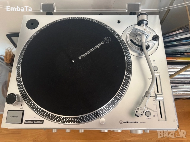 Грамофон Audio Technika  LP 120XUSB, снимка 2 - Грамофони - 55345085