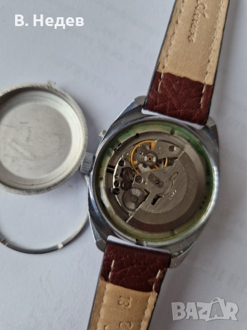 SLAVA automatic, 27 jewels, made in USSR, ТОП!, снимка 8 - Мъжки - 54080324