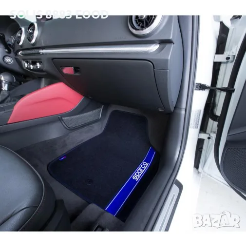Универсални мокетни стелки Sparco - 03763BBS със синьо, снимка 3 - Аксесоари и консумативи - 55674772