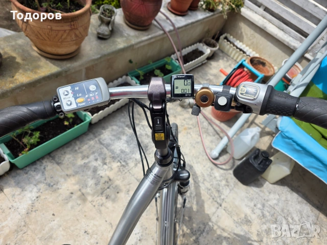Качествен електрически велосипед колело Wheeler Panasonic 36 волта, снимка 3 - Велосипеди - 54490723