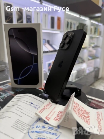 iphone 16 pro 128Gb space black, снимка 5 - Apple iPhone - 54616462