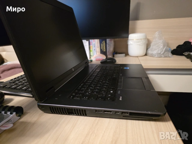 Hp Zbook 17 G2 i7 4810mq 16gb ram k3100 gpu, снимка 4 - Лаптопи за работа - 54687672