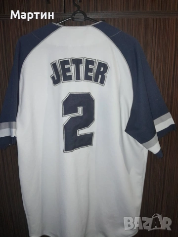  бейзболна фланелка New York Yankees , снимка 2 - Бейзбол - 55255205