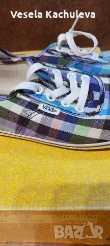 Продавам дамски, платнени, ниски сникърси VANS ,номер 38, снимка 4 - Кецове - 55264004