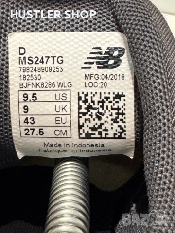 Маратонки NEW BALANCE 247. Номер 43, снимка 7 - Маратонки - 55120221