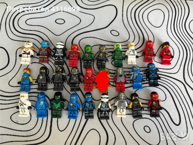 Lego Ninjago фигурки 