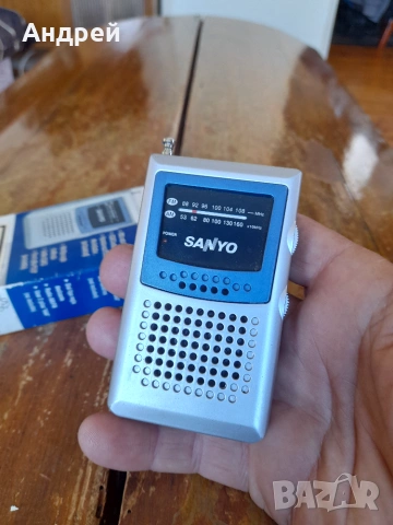 Старо радио,радиоприемник Sanyo RP-58, снимка 2 - Антикварни и старинни предмети - 55251686