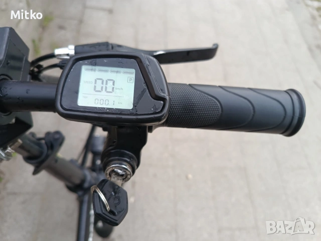 18 цола електрически алуминиев велосипед с 7 , снимка 9 - Велосипеди - 54224035