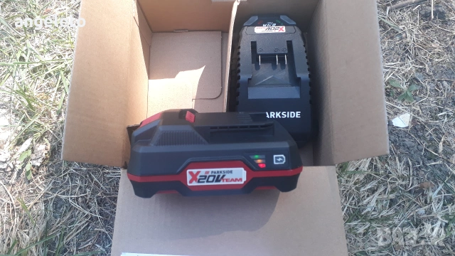 Акумулаторна батерия и зарядно Parkside x20v team , снимка 7 - Друга електроника - 55111932