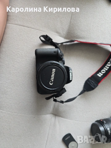 Фотоапарат Canon EOS 650D + 2 Обектива, снимка 2 - Фотоапарати - 54605037