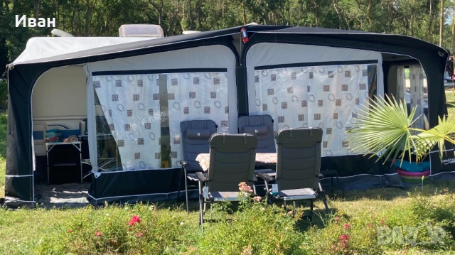 Форселт за каравана Camptech Cayman. Размер: N:14 (975-1000см) земя -земя, снимка 8 - Палатки - 54627422