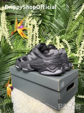 New Balance 9060 Triple Black (36-44 номер), снимка 5 - Маратонки - 55566962