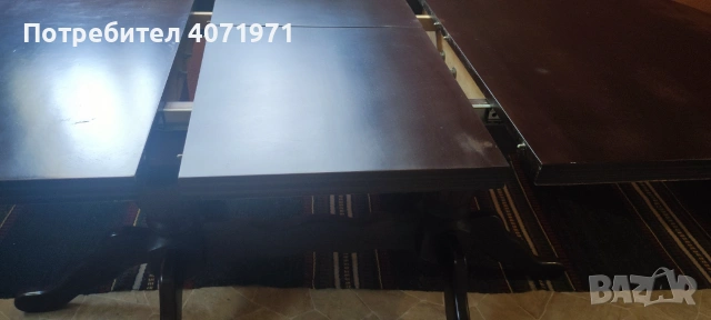 Трапезна маса от дърво масив - гр. Троян, снимка 5 - Маси - 55023018